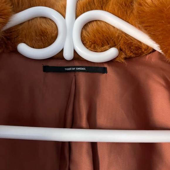 tiger of sweden fur bomber jacket - Picture 4 of 4
